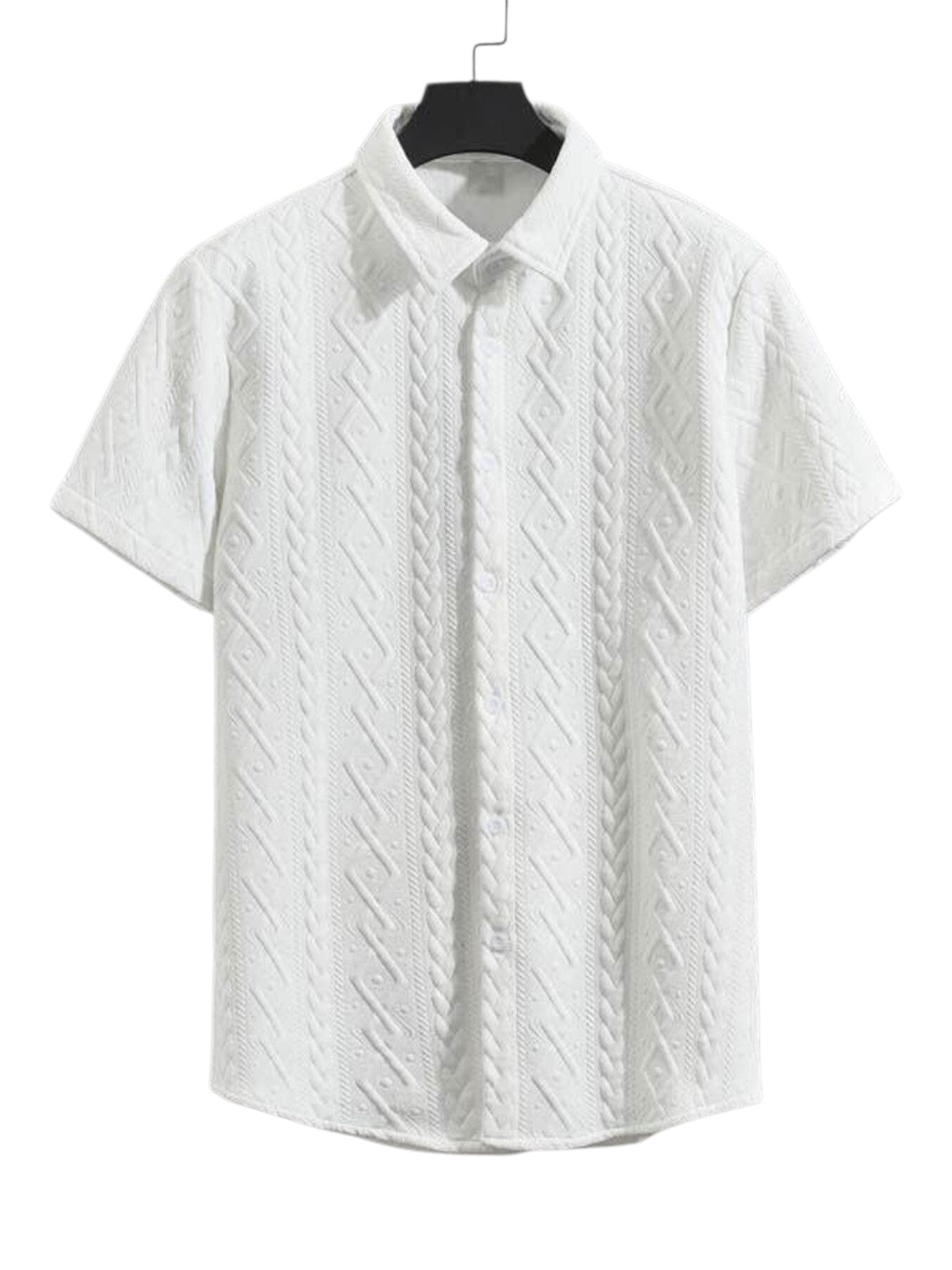 Men's Textured Knit Polo & Shorts Set | Two-Piece USA – Kraace