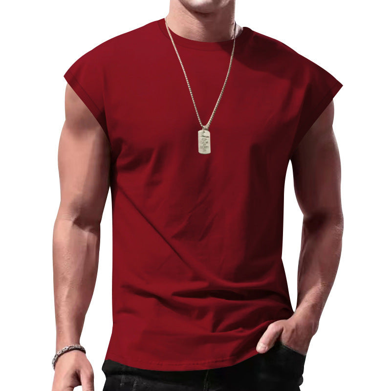 Causal Summer Sporty Loose Sleeveless undershirt for Men, Breathable and Comfortable Fitness Vest